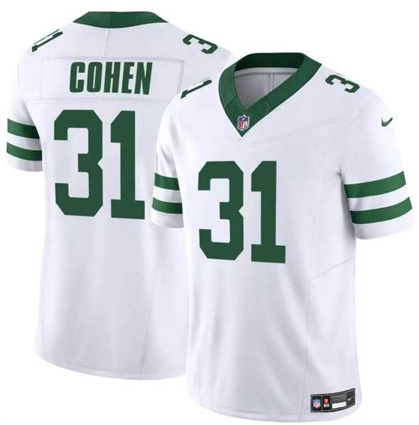 Men & Women & Youth New York Jets #31 Tarik Cohen White 2023 F.U.S.E. Vapor Limited Throwback Football Stitched Jersey,We sell and wholesale Men & Women & Youth New York Jets #31 Tarik Cohen White 2023 F.U.S.E. Vapor Limited Throwback Football Stitched Jersey on line form chian!